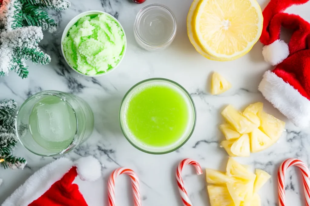 Essential Ingredients for Grinch Punch Recipe