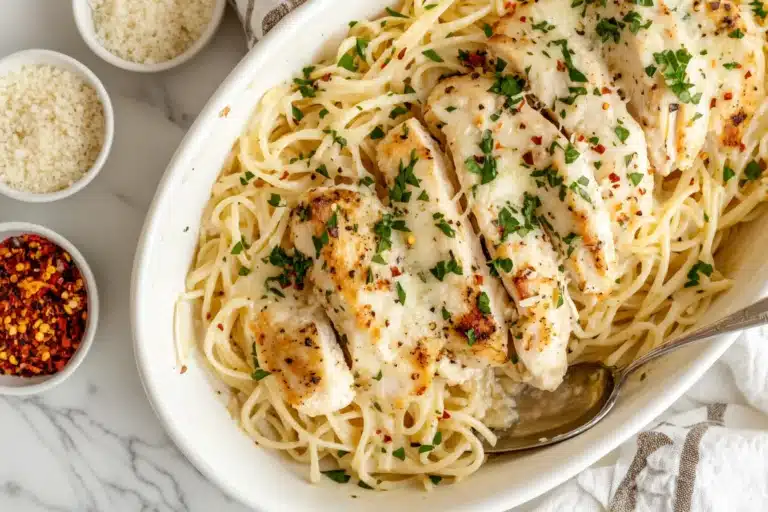 Creamy Garlic Parmesan Chicken Pasta: A Dinner Favorite!
