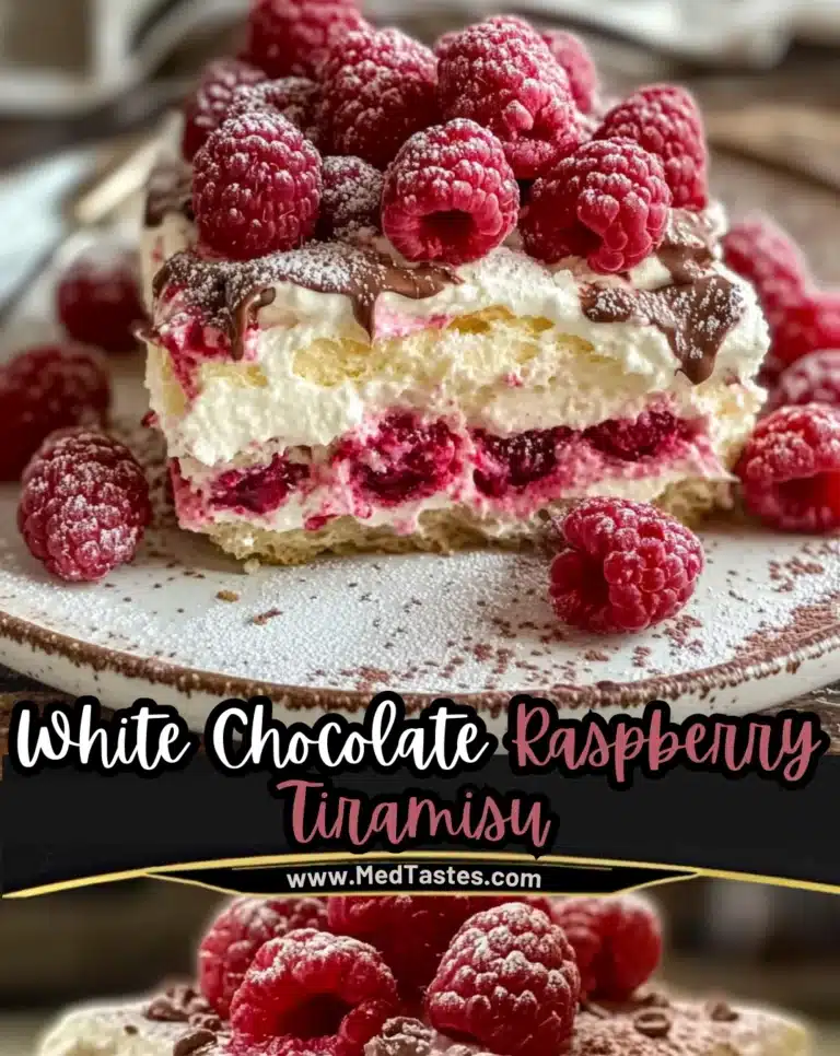 White Chocolate Raspberry Tiramisu