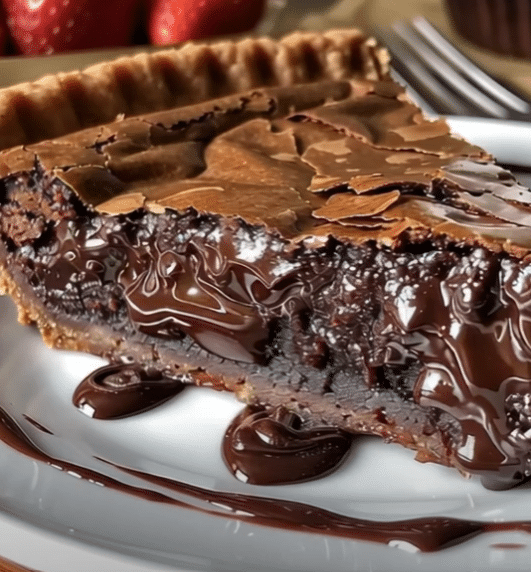 Gooey Brownie Pie