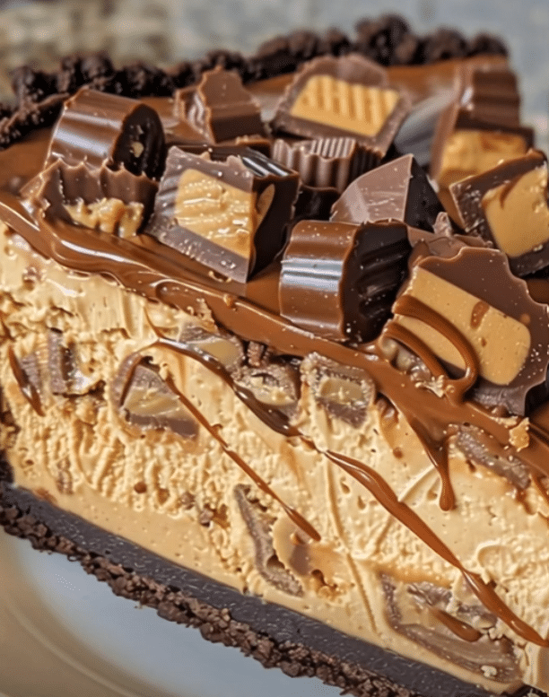 Irresistible Reese's Peanut Butter Cup Cheesecake