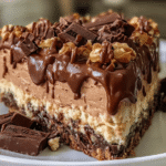 No-Bake German Chocolate Cheesecake