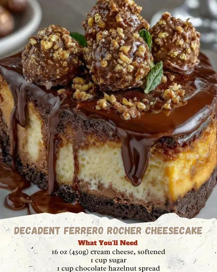 Decadent_Ferrero_Rocher_Cheesecake