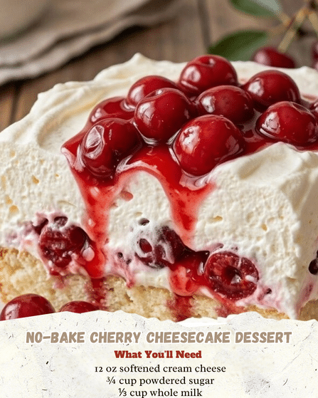 No-Bake_Cherry_Cheesecake_Dessert