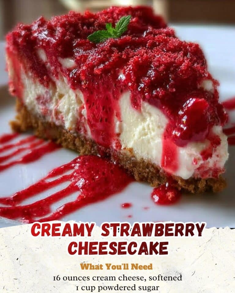 Creamy Strawberry Cheesecake: A Delightful Dessert