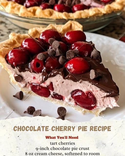 Chocolate Cherry Cream Pie: A Decadent Dessert for Any Occasion