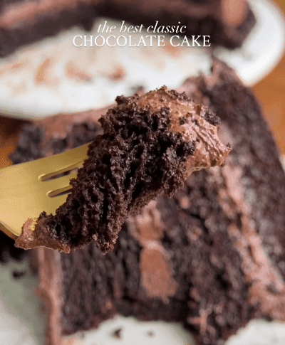 The Best Classic Chocolate Cake