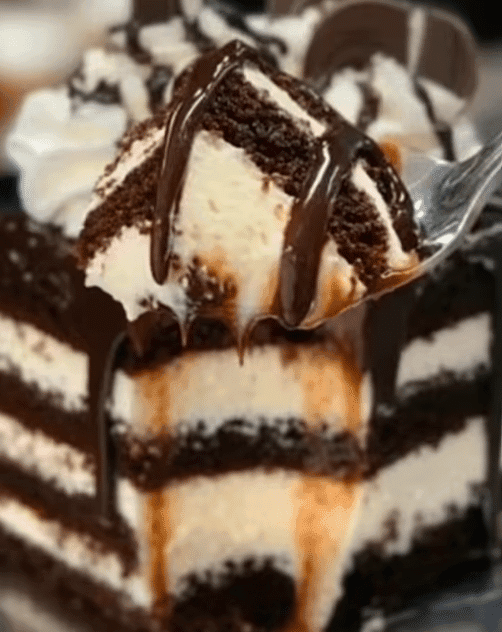 HOMEMADE Chocolate Fudge Layered Cake