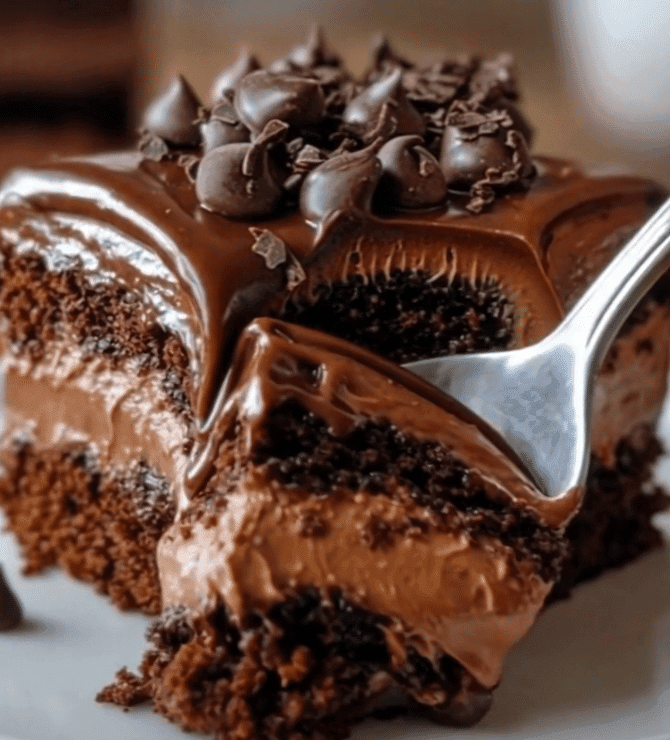 Ultimate Chocolate Fudge Layered Bliss Cake