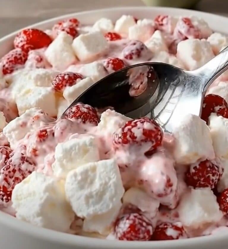 Strawberry Shortcake Fluff Salad Recipe