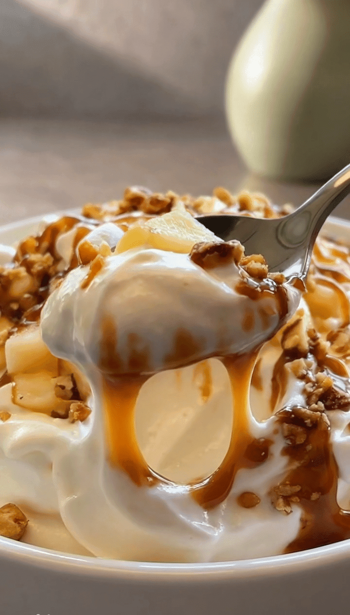 Caramel Apple Fluff Salad