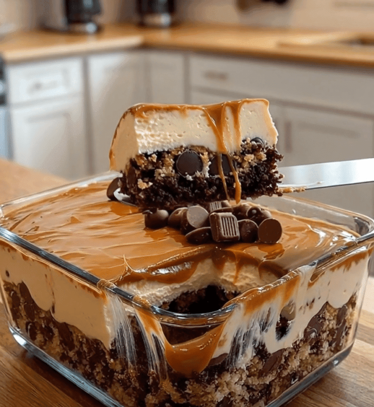 Cold Chocolate Layered Dessert
