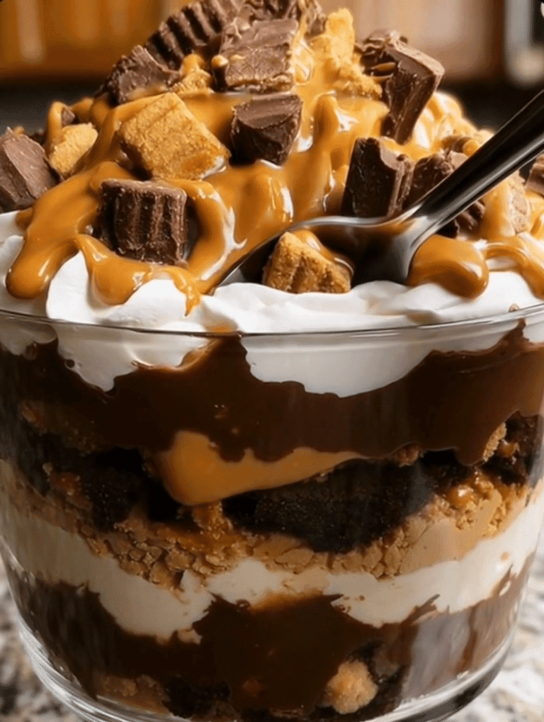 Reese’s Chocolate Peanut Butter Trifle