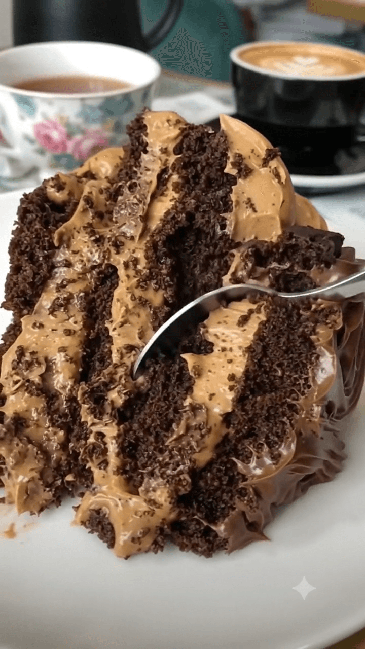 Chocolate Coffee Layer Cake