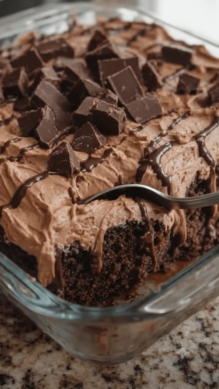 Chocolate Poke Cake: A Moist and Rich Dessert Delight