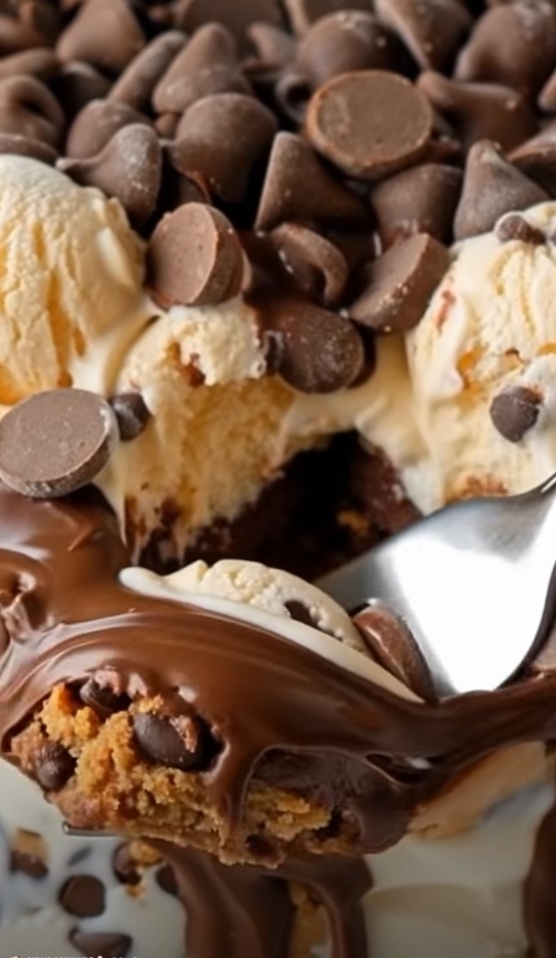 Homemade Decadent Triple Chocolate Cake