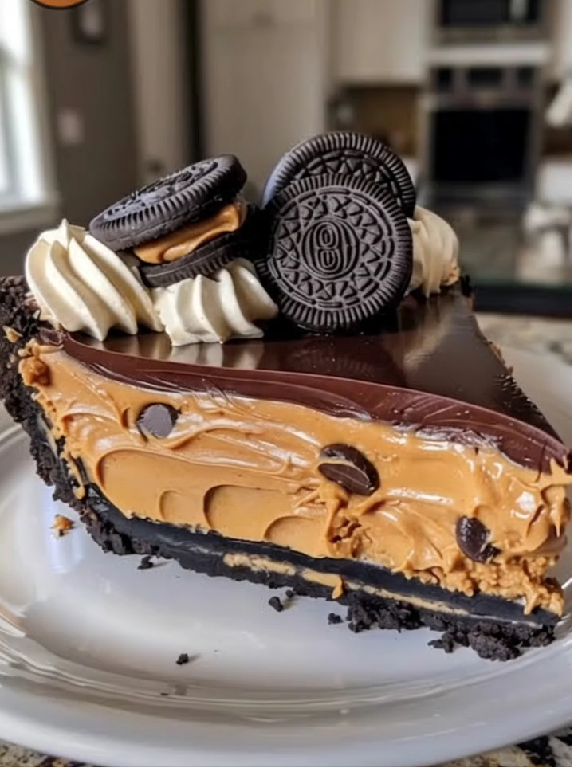Chocolate Peanut Butter Temptation Pie