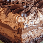 Brownie Refrigerator Cake