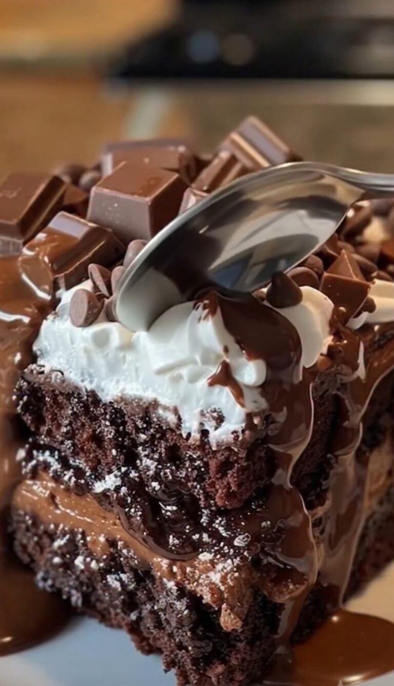 Decadent Chocolate Poke Cake: A Moist and Dreamy Dessert